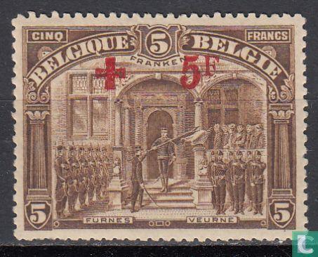 België - Diverse onderwerpen, met opdruk - 1918, Postzegels en Munten, Postzegels | Europa | België, Postfris, Verzenden