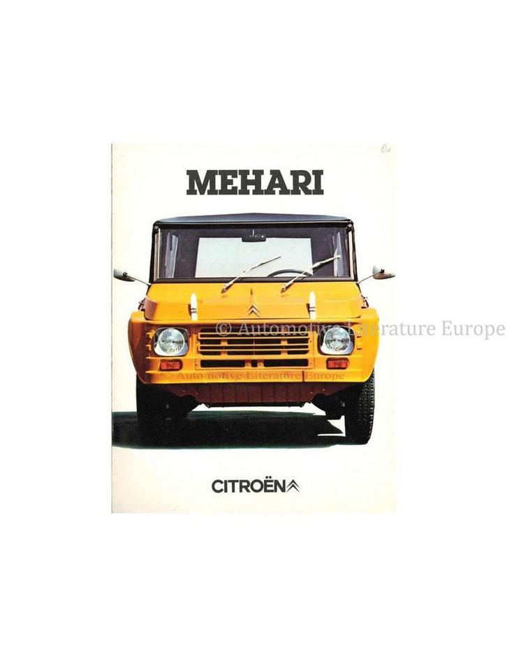 1980 CITROEN MEHARI BROCHURE ITALIAANS, Boeken, Auto's | Folders en Tijdschriften, Ophalen of Verzenden