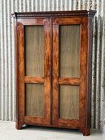 Boekenkast - Glaskast, virtinekast, boeken kast, - Mahonie,, Antiek en Kunst