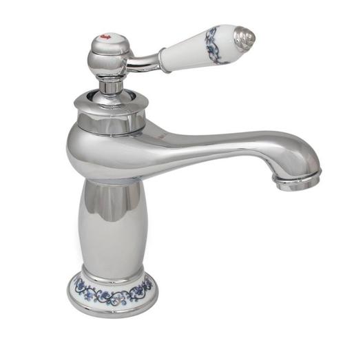Waterbesparende retro wastafelkraan met keramische kop, Doe-het-zelf en Bouw, Sanitair, Nieuw, Ophalen of Verzenden