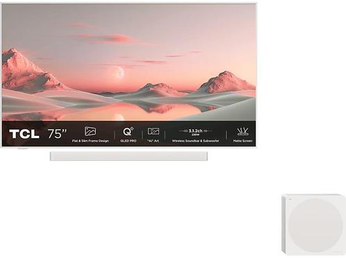 Tcl -   Google Tv (2024) - Wit, Audio, Tv en Foto, Televisies, 100 cm of meer, Nieuw, Overige merken, 100 cm of meer, Smart TV