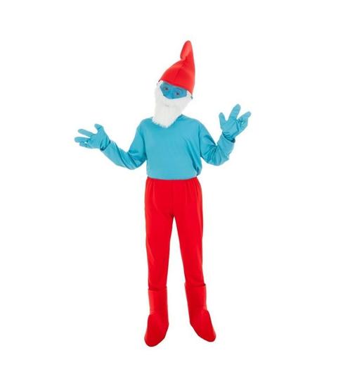 Kostuum Opa Smurf Kind, Enfants & Bébés, Costumes de carnaval & Déguisements, Envoi