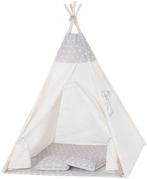 Speeltent Tipi Wigwam Beige Ster | Retour Deal | 160cm |..., Verzenden, Nieuw
