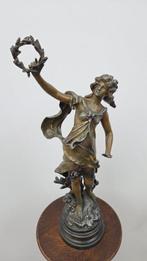 Auguste Moreau (1834-1917) - sculptuur, La Récompense - 45.5