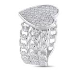 Ring - 18 karaat Witgoud, 18K witgoud en 0,68ct diamant ring, Nieuw