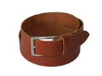 Extra lange Cognackleurige 100% Leren kwaliteits riem 3cm br, Verzenden, Nieuw