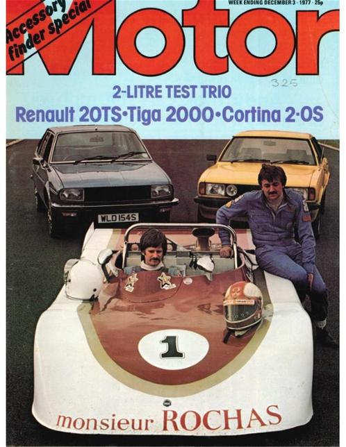 1978 MOTOR 3 DECEMBER ENGELS, Boeken, Auto's | Folders en Tijdschriften, Ophalen of Verzenden