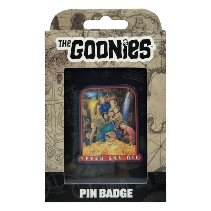 The Goonies Pin Badge 40th Anniversary Never Say Die, Verzamelen, Film en Tv, Ophalen of Verzenden