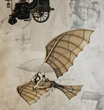 Stof Aviazione Antica exclusief en zeldzaam - 300x280cm -