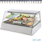 Geventileerde gekoelde vitrine 3x GN 1/1, Verzenden, Nieuw in verpakking, Koelen en Vriezen