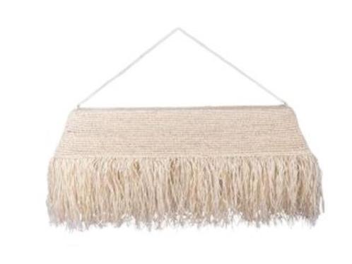 Veiling - Handgemaakte lamp van Sisal en Rafia – Langit  1, Huis en Inrichting, Lampen | Hanglampen, Nieuw