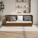 vidaXL Slaapbank 90x190 cm massief grenenhout honingbruin, Verzenden, Nieuw