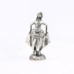 Carlo Camusso - Danseres - Miniatuur beeldje - .925 zilver, Antiek en Kunst