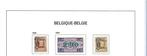 Belgique 1924/1938 - Timbres ferroviaires (feuille davo