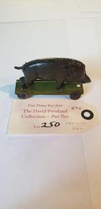 HMN - Jouet en étain - HMW Tin Penny Toy, Standing Boar On, Antiek en Kunst