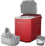 Tweedekans | Juskys IJsblokjesmachine IceOracle - Rood -, Elektronische apparatuur, Ophalen of Verzenden, Nieuw