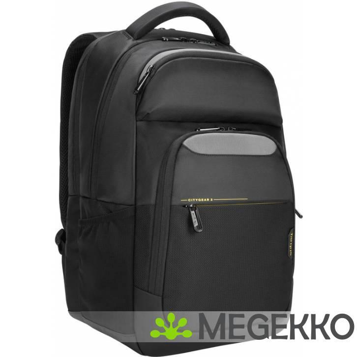 Targus City Gear 3 rugzak Polyurethaan Zwart, Computers en Software, Laptoptassen, Nieuw, Verzenden
