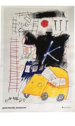 Basquiat - yellow car, Antiek en Kunst, Kunst | Tekeningen en Fotografie