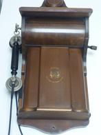 Jydsk Telephone 1918 - Téléphone analogique - bois (chêne), Antiek en Kunst
