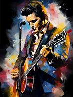 Elvis Presley by Artist Alberto Ricardo (XXI) - Elvis