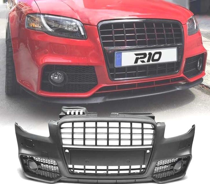 Pare Chocs Frontal Pour Audi A4 B7 04-08 Look S-Line Noir Pd, Auto-onderdelen, Carrosserie, Verzenden