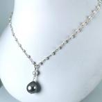 Collier Argent Perle - Perle - Tah. & Akoya Ø3,5-13,5 mm, Nieuw
