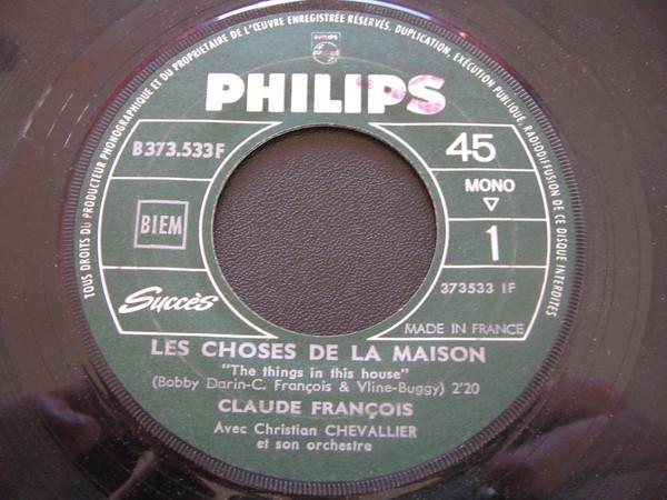 Claude François - Les Choses De La Maison / Terry, CD & DVD, Vinyles | Pop, Envoi