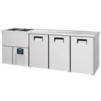 Vatenkoeler | PRO LINE | RVS | 3 Deuren | -2°C/+8°C |, Zakelijke goederen, Horeca | Keukenapparatuur, Verzenden, Nieuw in verpakking