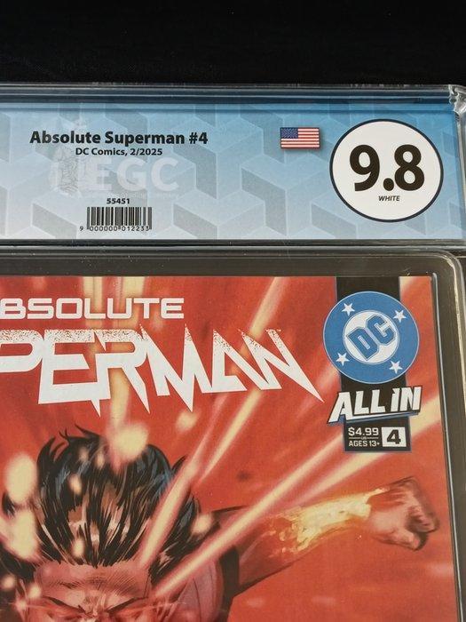 Absolute Superman #4 - EGC 9.8 - Last Dust of Krypton, Part, Boeken, Strips | Comics