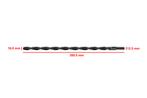 HSS M2 metaalboor 16,0x300 mm (verkleinde schacht), Verzenden, Nieuw