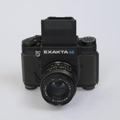 Exakta 66+ MC BOAHA-3 80 mm f/2.8 Middenformaatcamera, Audio, Tv en Foto, Fotocamera's Analoog