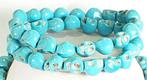Howlita Turquoise - Memento Mori - Calaveras : symbole