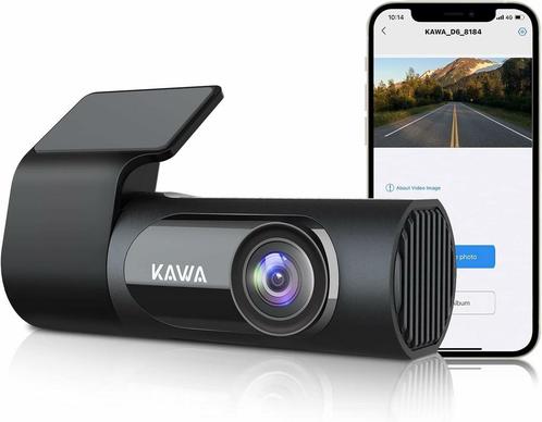 KAWA Auto Dashcam met 2K 1440P resolutie, WLAN, 24-uurs p..., Autos : Divers, Dashcams, Envoi