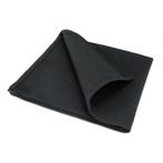 Serviettes de Table Noir 40x40cm Coton - Treb X, Nieuw, Verzenden, Overige kleuren