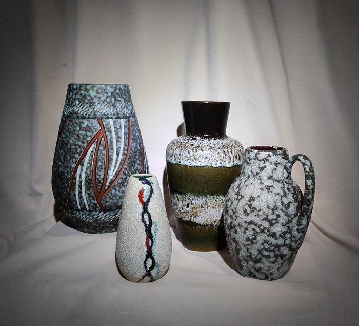 Sawa, Scheurich, Übelacker Ü-Keramik - Vaas - Creamware,, Antiquités & Art, Art | Objets design