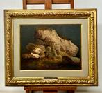 Antonio Fontanesi (1818–1882) - L’Eremo dopo il temporale, Antiek en Kunst
