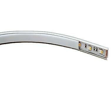 LED Profiel 3 meter - 4mm slim flexibel - ultra plat, Doe-het-zelf en Bouw, Metalen, Verzenden