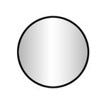 Goslar-Nero ronde spiegel Ø 80 cm, Huis en Inrichting, Woonaccessoires | Spiegels, Ophalen of Verzenden, Nieuw