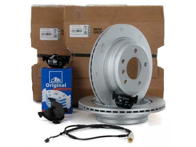 ORIGINAL BMW-remschijven + ATE-remblokken E81 E87 E90-93 van, Auto-onderdelen, Remmen en Aandrijving, Ophalen of Verzenden