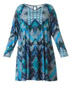 Tuniek Colletta A lijn print maat 48, Kleding | Dames, Verzenden, Nieuw