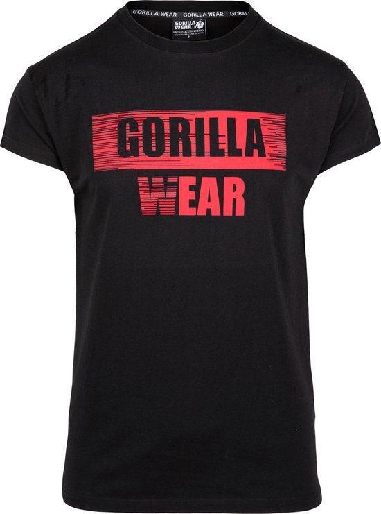 2dekans | Gorilla Wear Murray T-shirt - Zwart - XXL, Kleding | Heren, Sportkleding, Ophalen of Verzenden