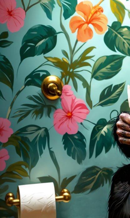 LuisonArt - Riflessioni da Toilette - XXL, Antiek en Kunst, Kunst | Schilderijen | Modern