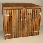 Containerberging hout dubbel (Kliko ombouwen), Jardin & Terrasse, Accessoires mobilier de jardin, Verzenden