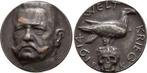 Verzilverte brons medaille 1914 Duitsland Kaiserreich Pau..., Verzenden