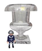 Val Saint Lambert - Vase - Médicis signé, - Cristal, Antiquités & Art