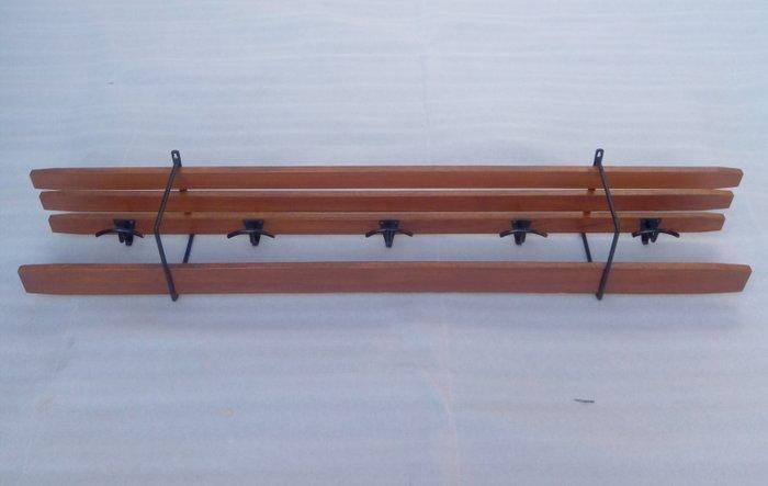 Kapstok - hout en ijzer - Vintage kapstokken, Antiek en Kunst, Curiosa en Brocante