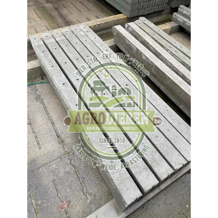 Poteau en béton de prairie 200x9.5x9.5cm (jardinier ou grand, Dieren en Toebehoren, Stalling en Weidegang