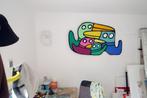 Kev Munday (1986) - Duck Family - Wooden Cut-out Painting