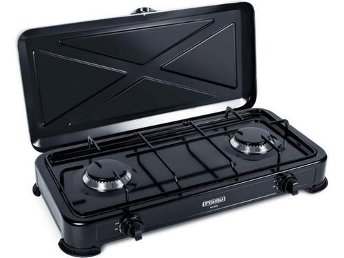 Promis KG200C 2-pits campinggasvuur, Huis en Inrichting, Woonaccessoires | Overige, Zo goed als nieuw, Verzenden