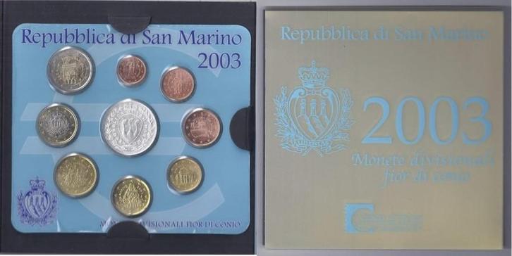 Série complète Saint-marin San Marino Euro munten set 200., Timbres & Monnaies, Monnaies | Europe | Monnaies euro, Envoi